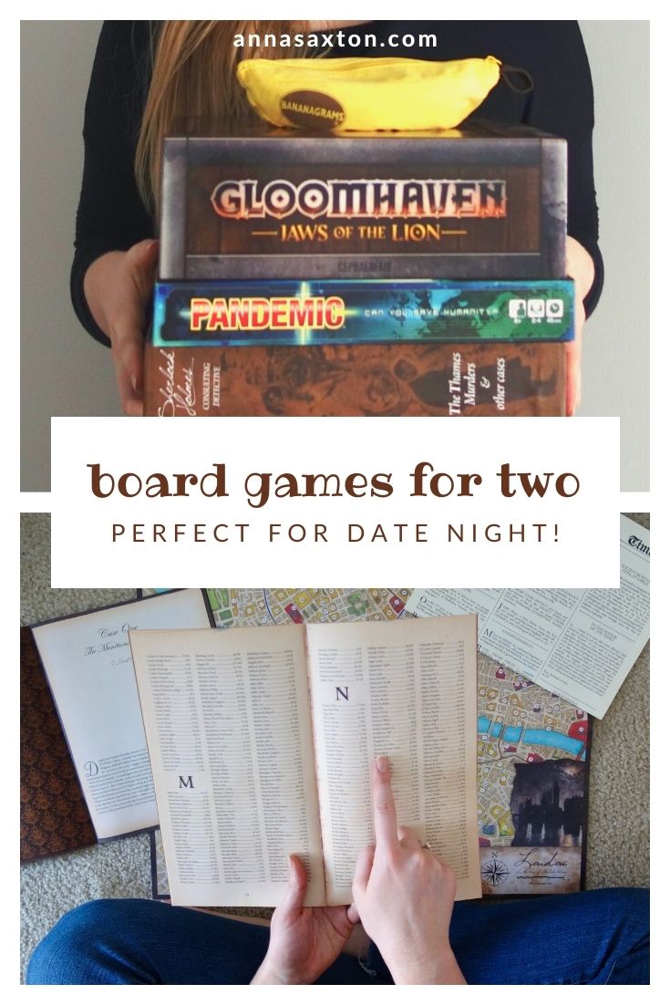 23 Fun Board Games for Two Players - Anna Saxton