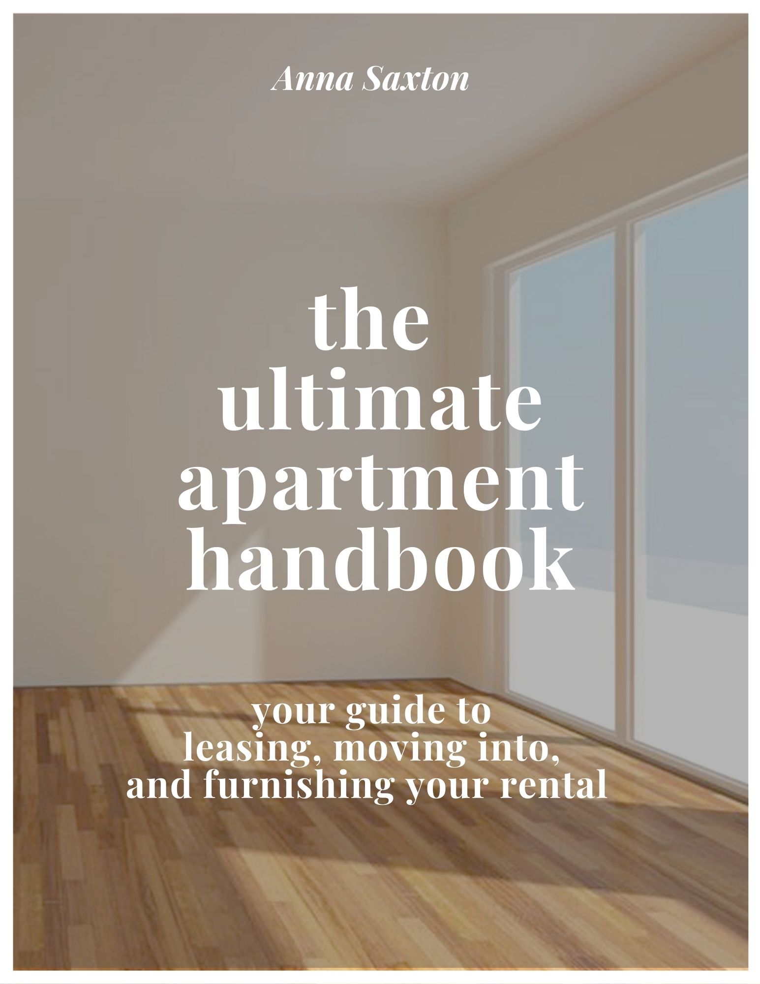 First Apartment Checklist (The Stuff You *Actually* Need) - Anna Saxton